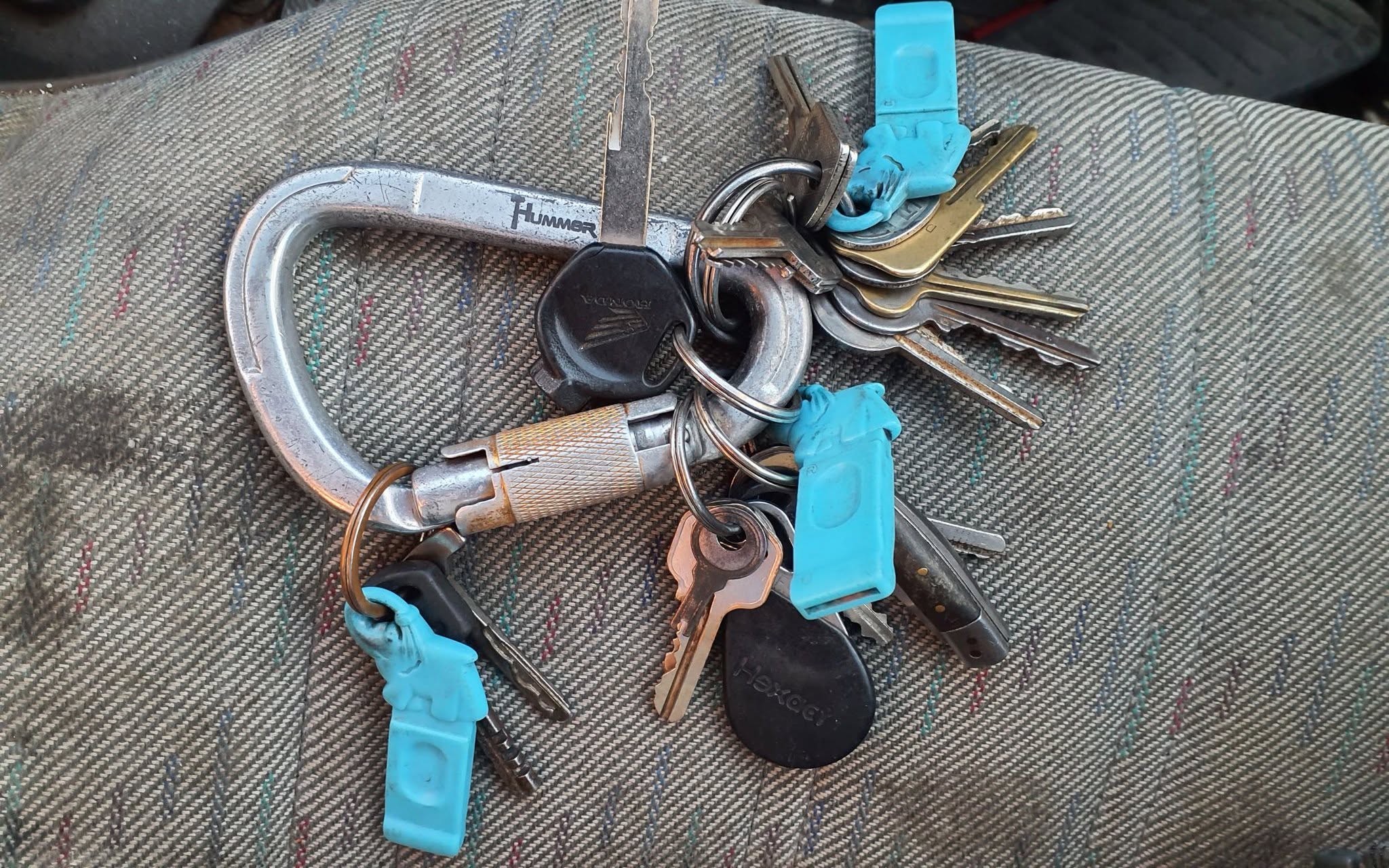 Found keys