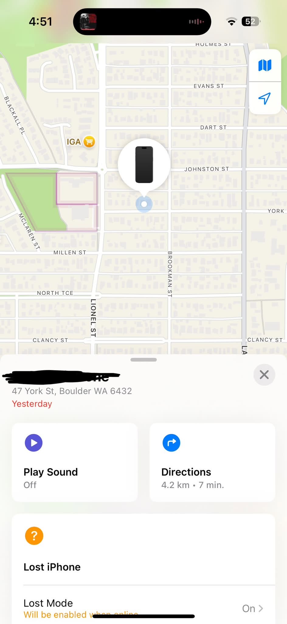 Lost Phone in Boulder