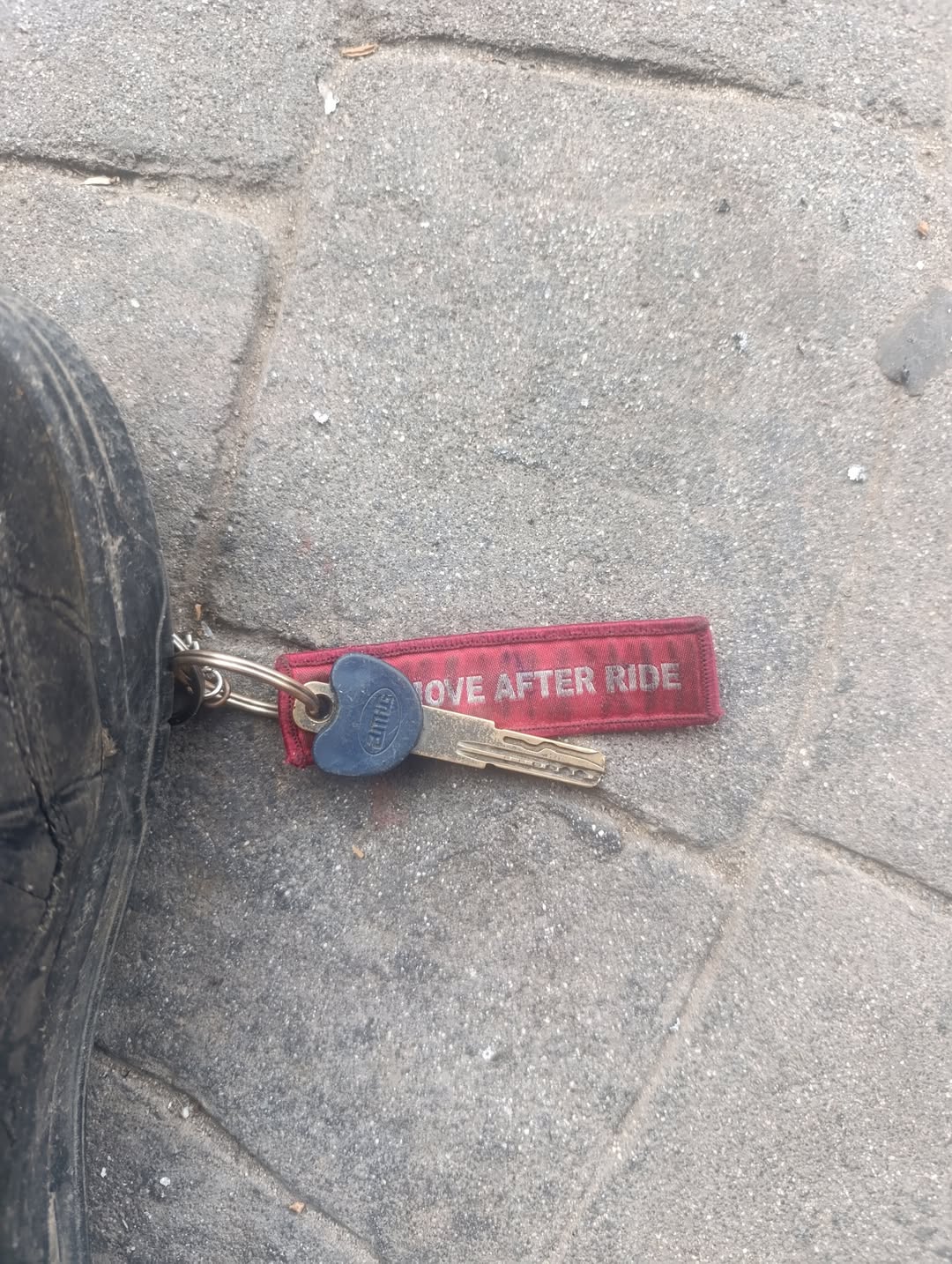 Found keys