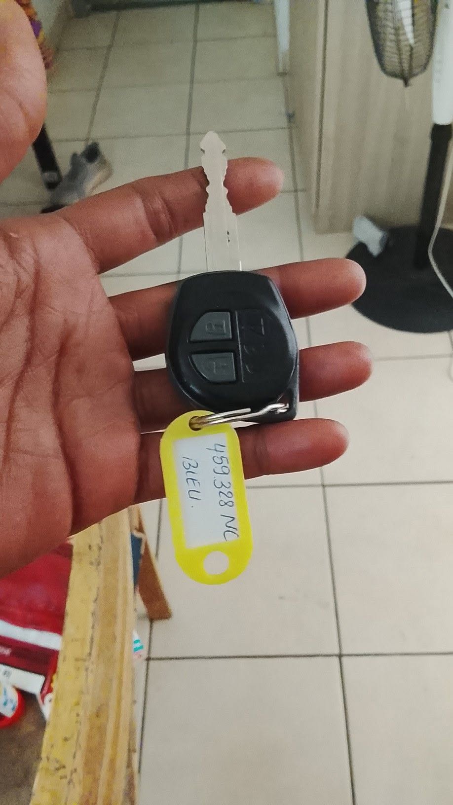 Found keys