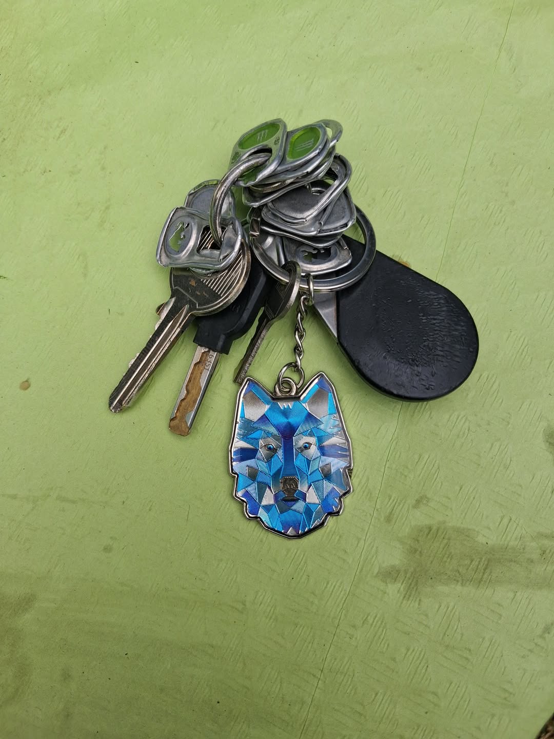 Found keys