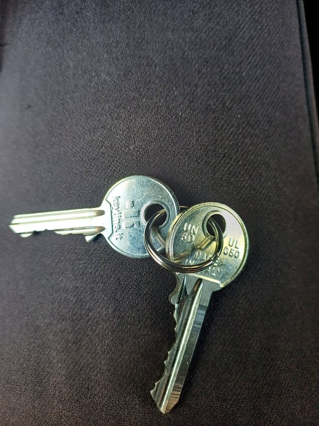 Found keys