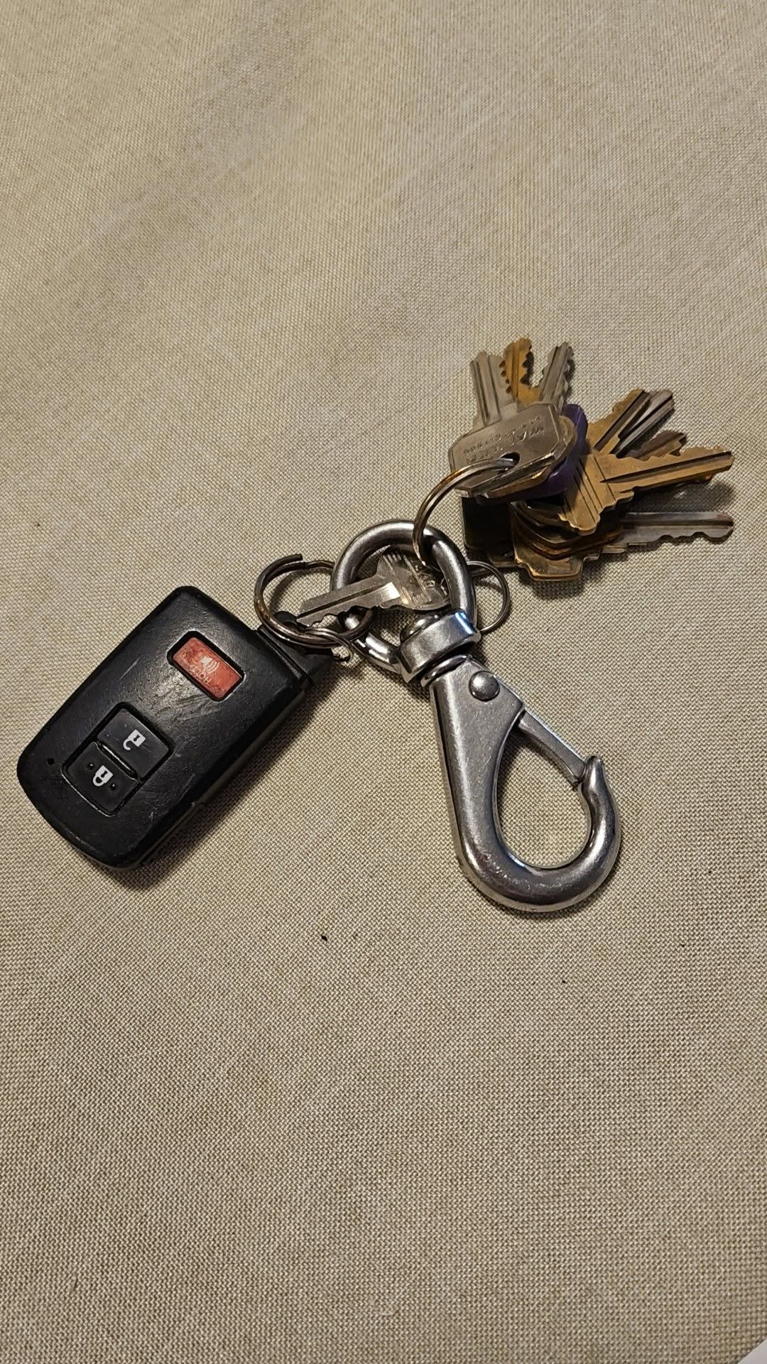 Found keys