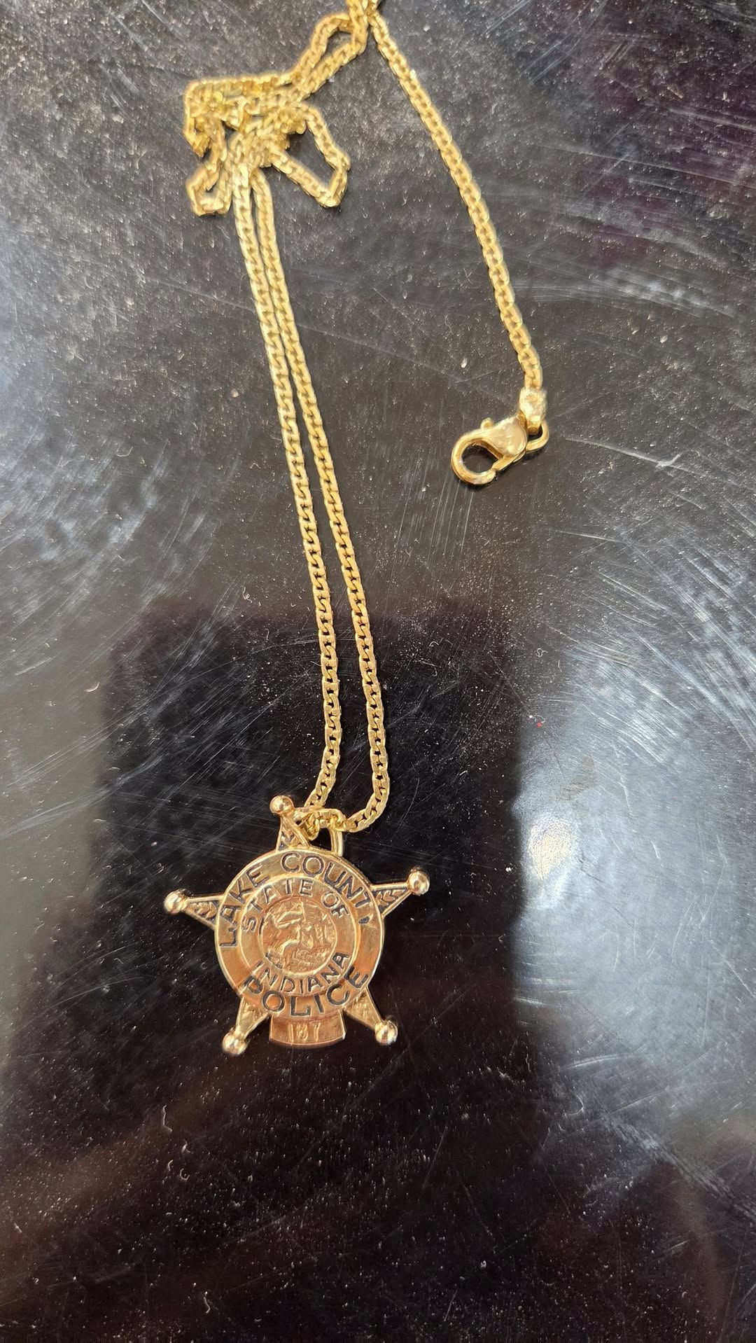 Found necklace