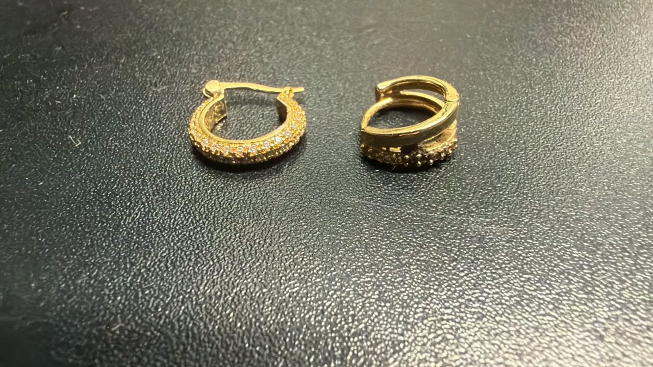 Found earrings