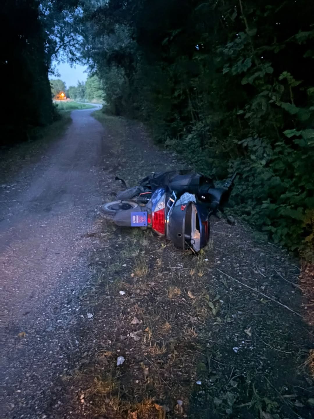 Found scooter