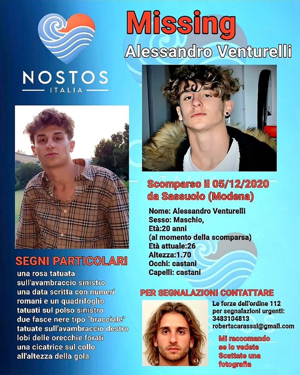 Lost Person in Italy