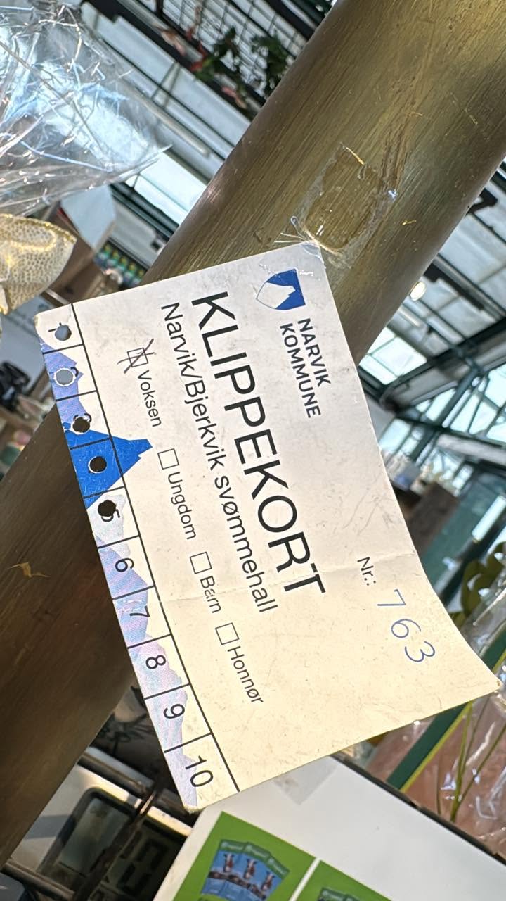 Found Card in Narvik