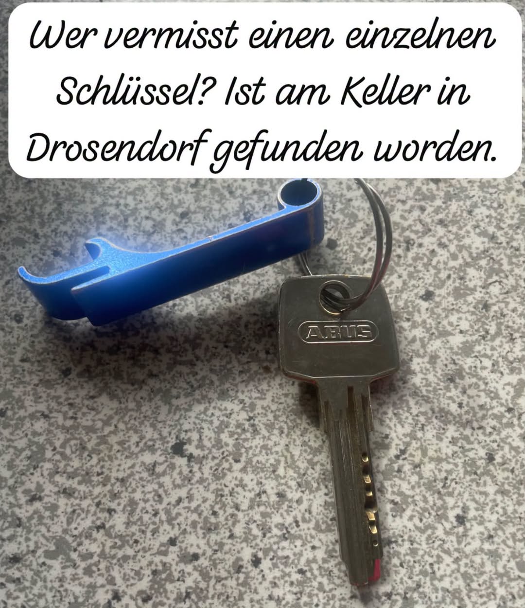 Found keys