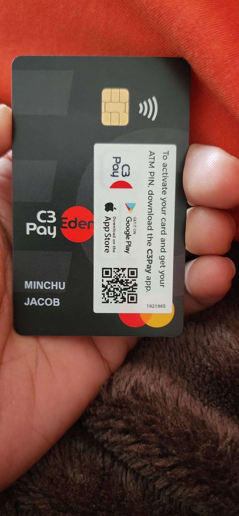Found card