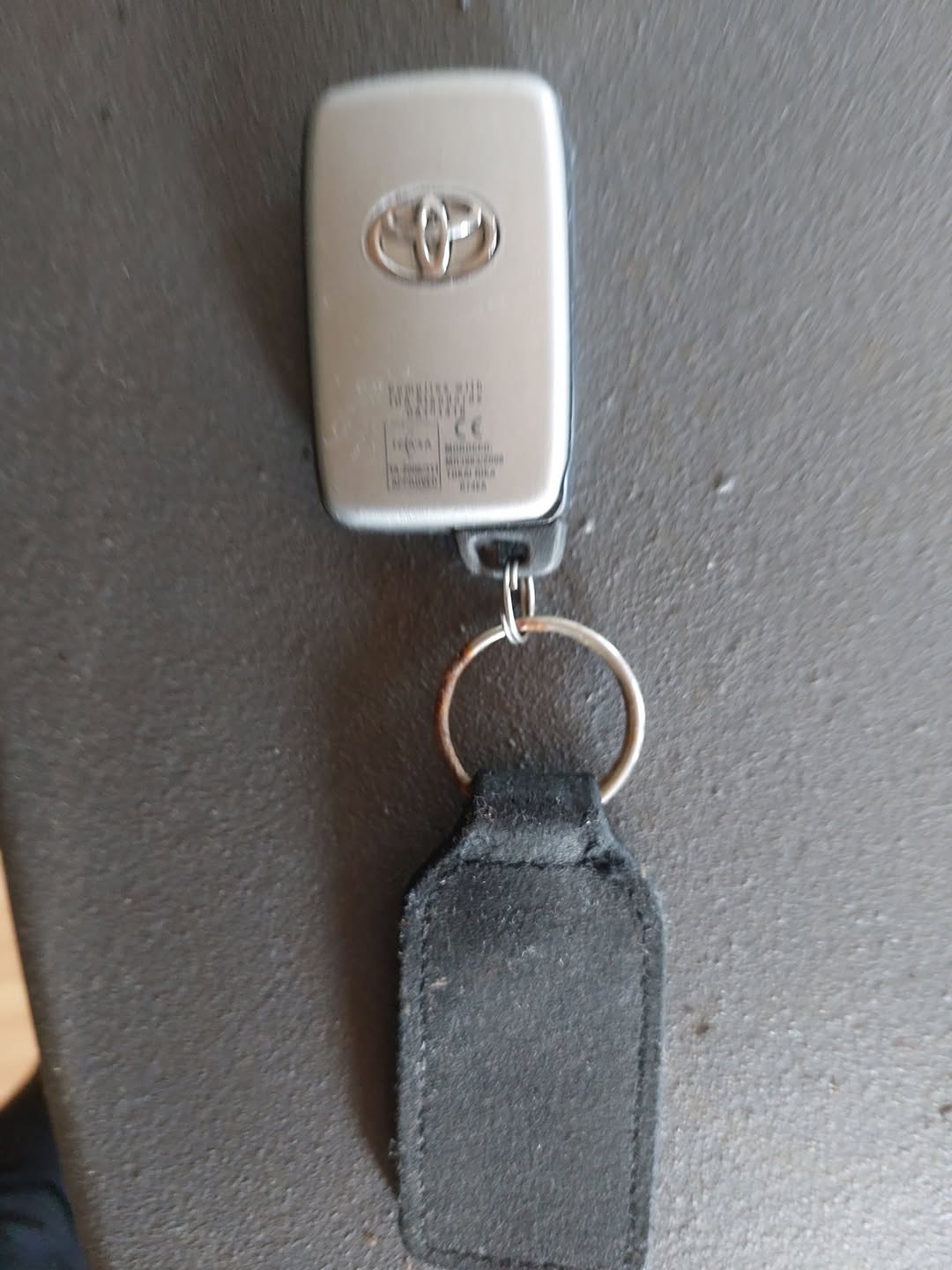 Found keys