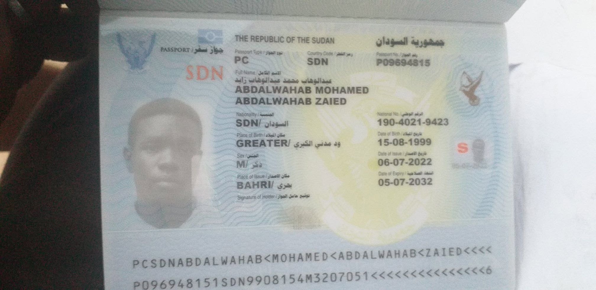 Lost Passport in Cairo