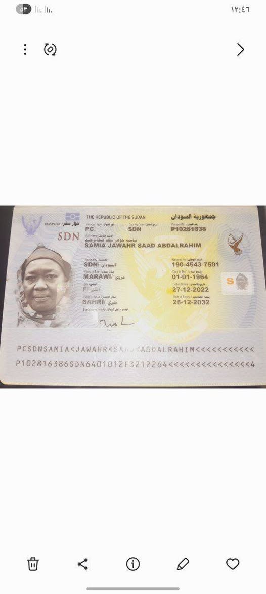 Found Passport in Giza
