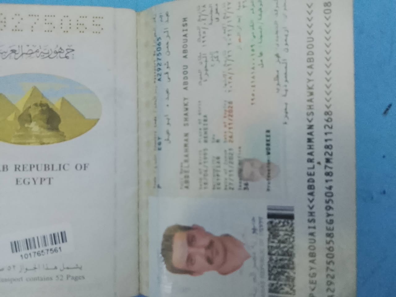 Found passport