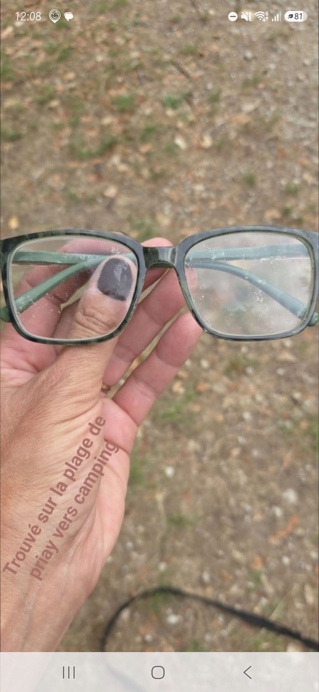 Found glasses