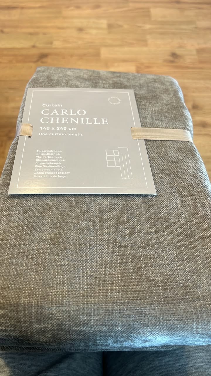 Found Curtain in Oslo