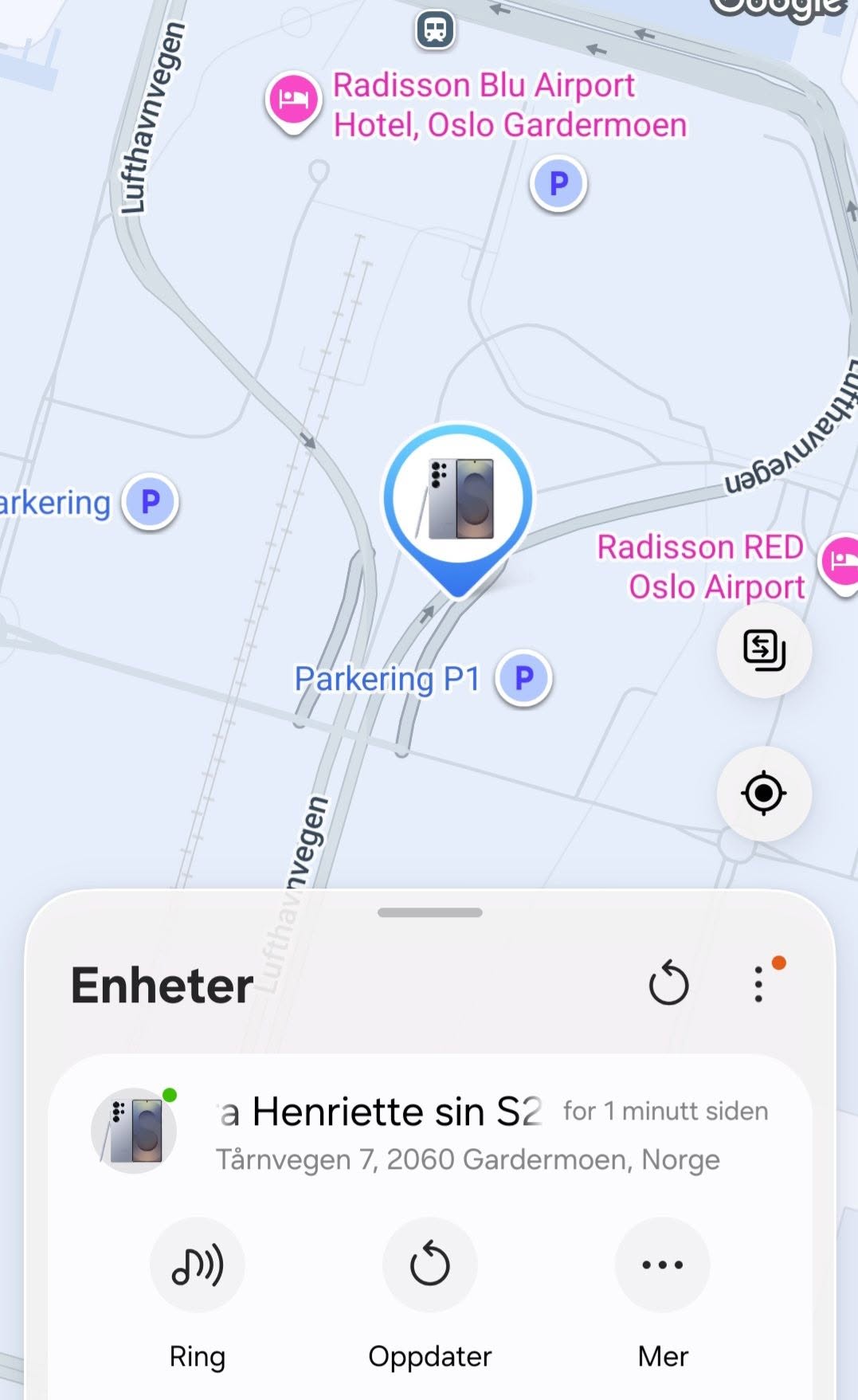 Lost phone