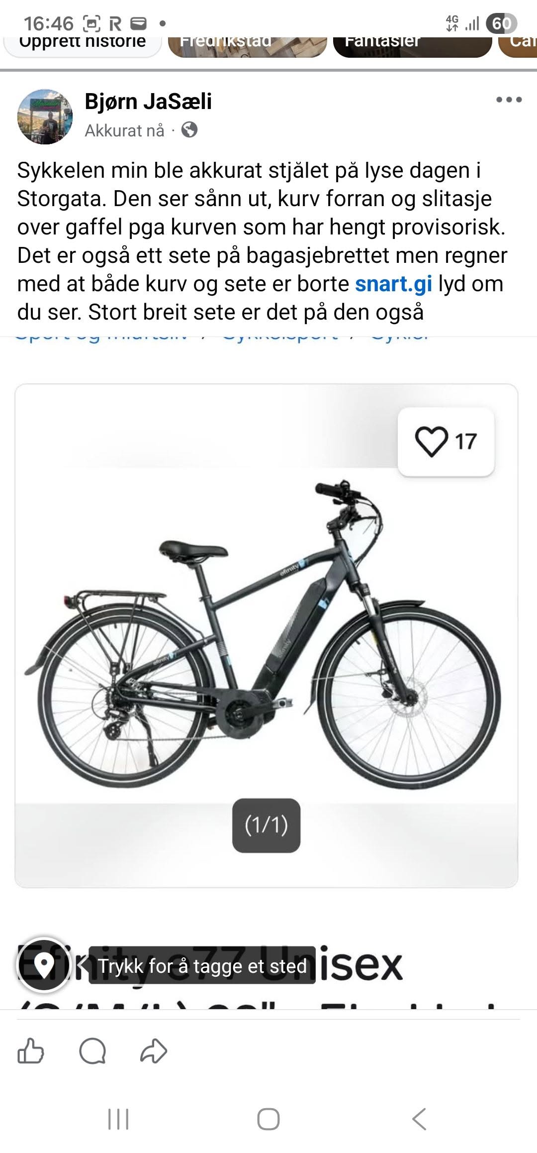 Lost Bike in Oslo