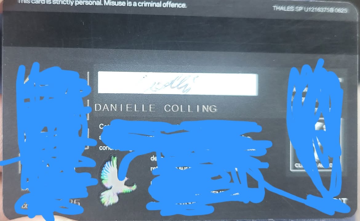 Found card