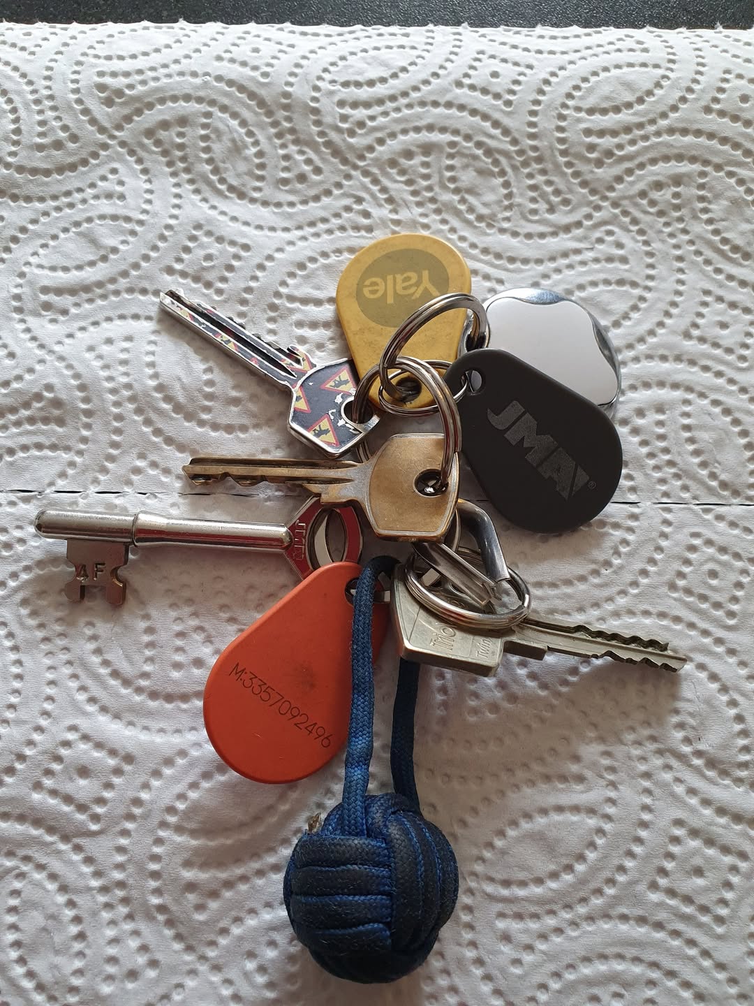 Found keys