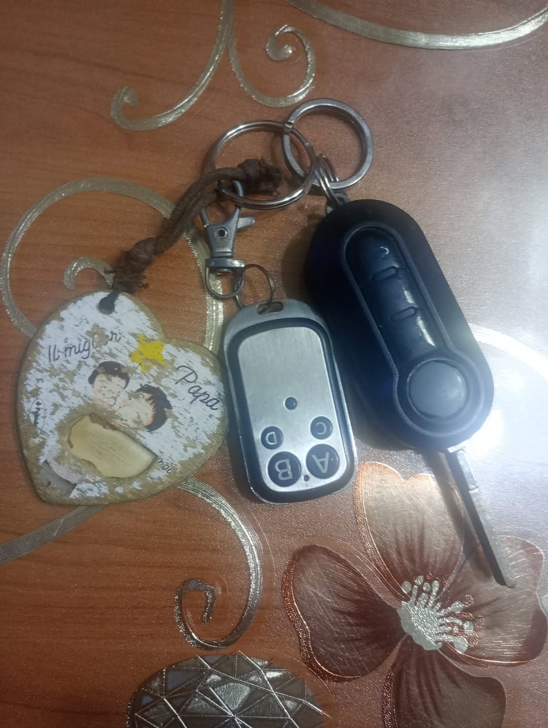 Found keys