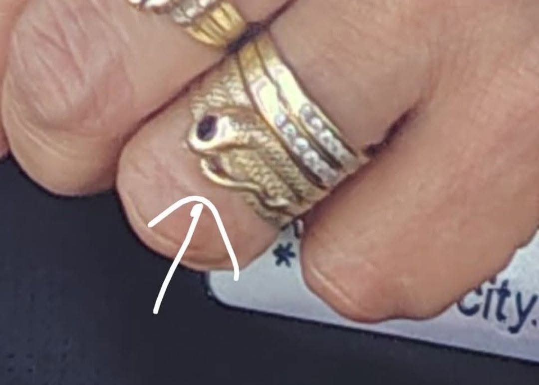 Lost Ring in Northgate Walmart