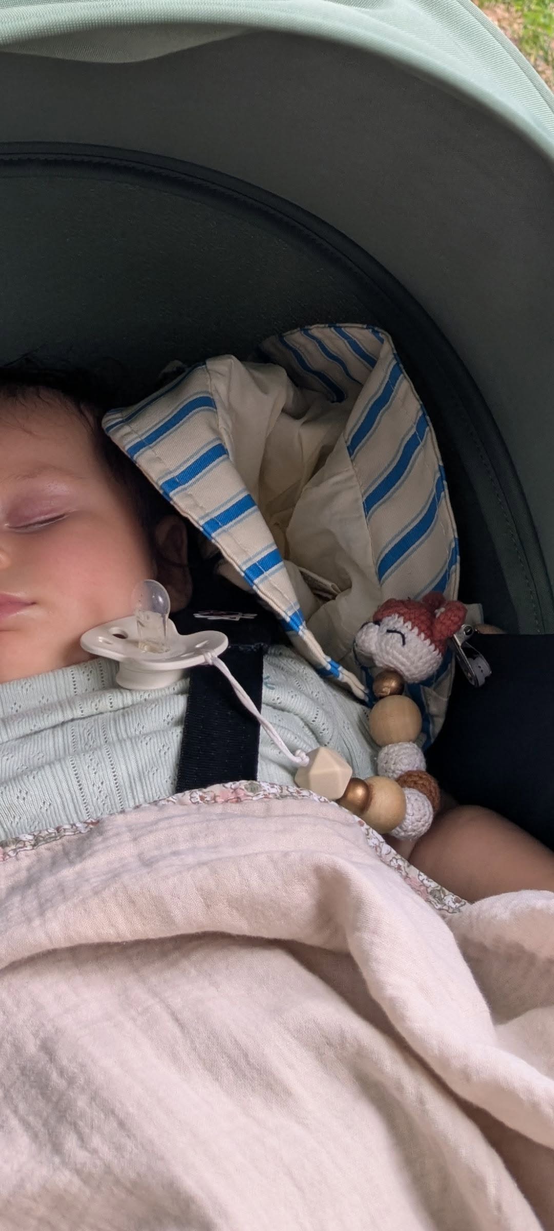 Lost Pacifier Clip in Paris