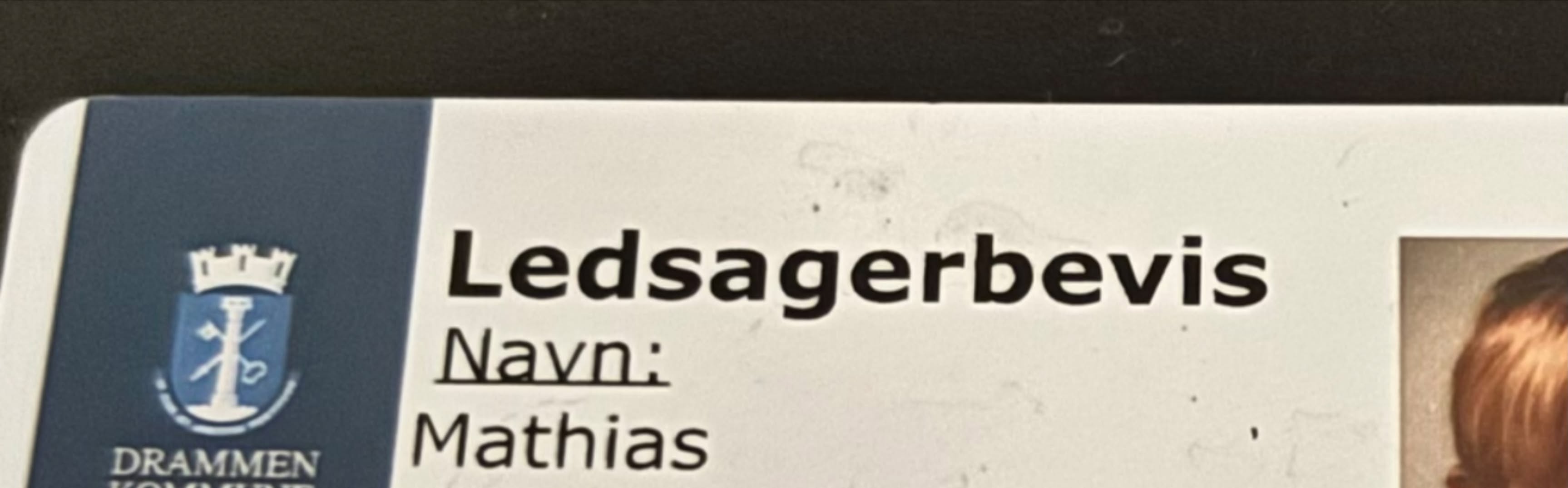 Found ID in Drammen