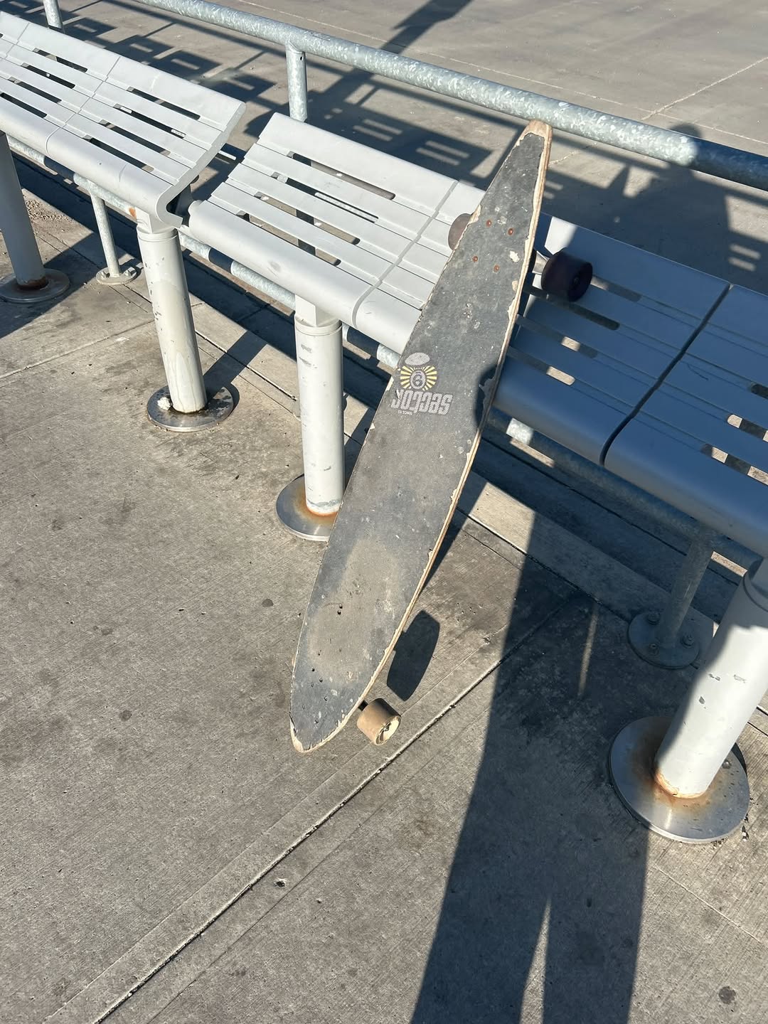Found longboard