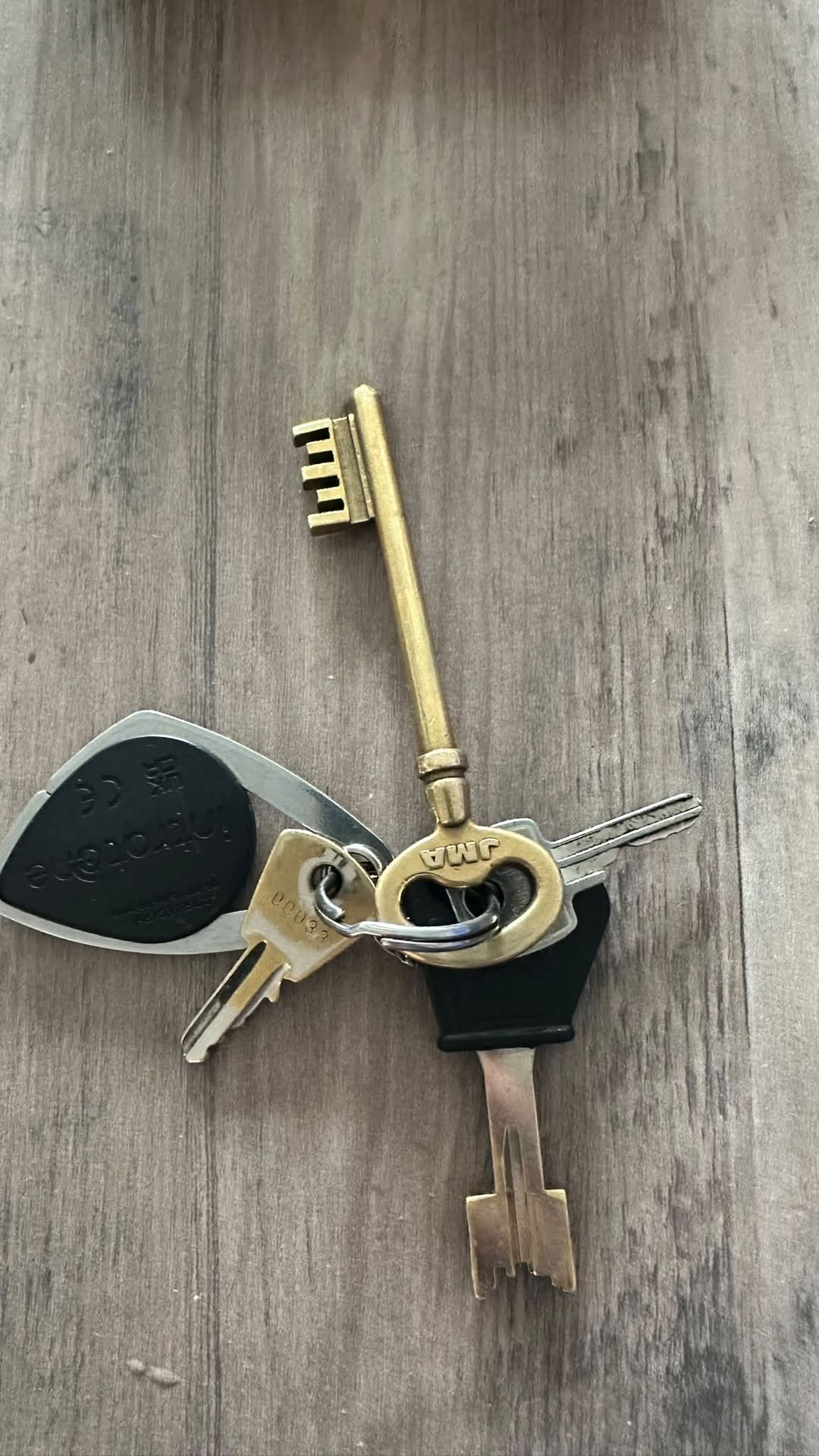 Found keys