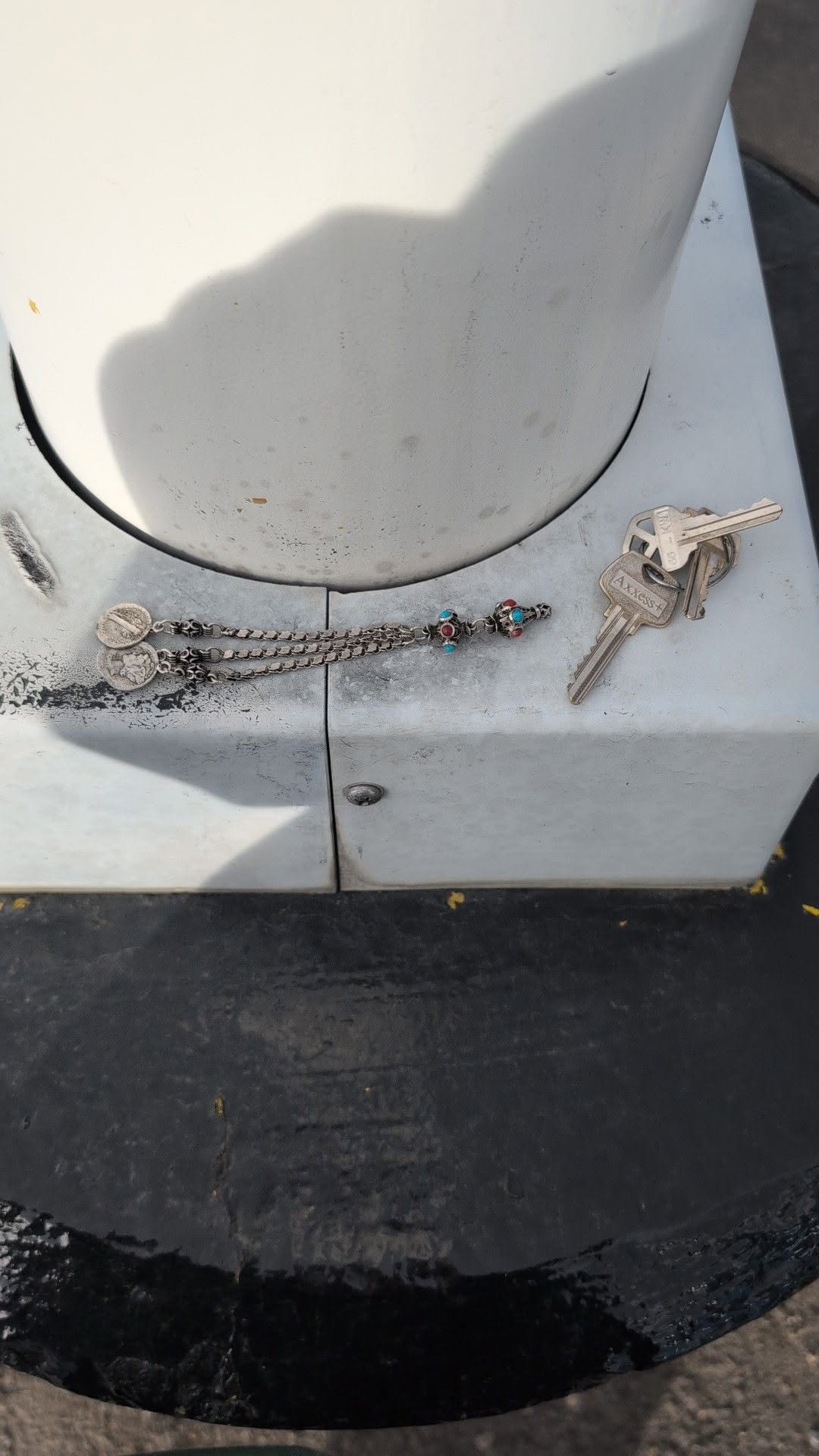 Found keys