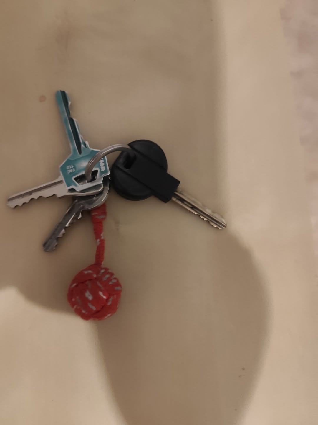 Found keys