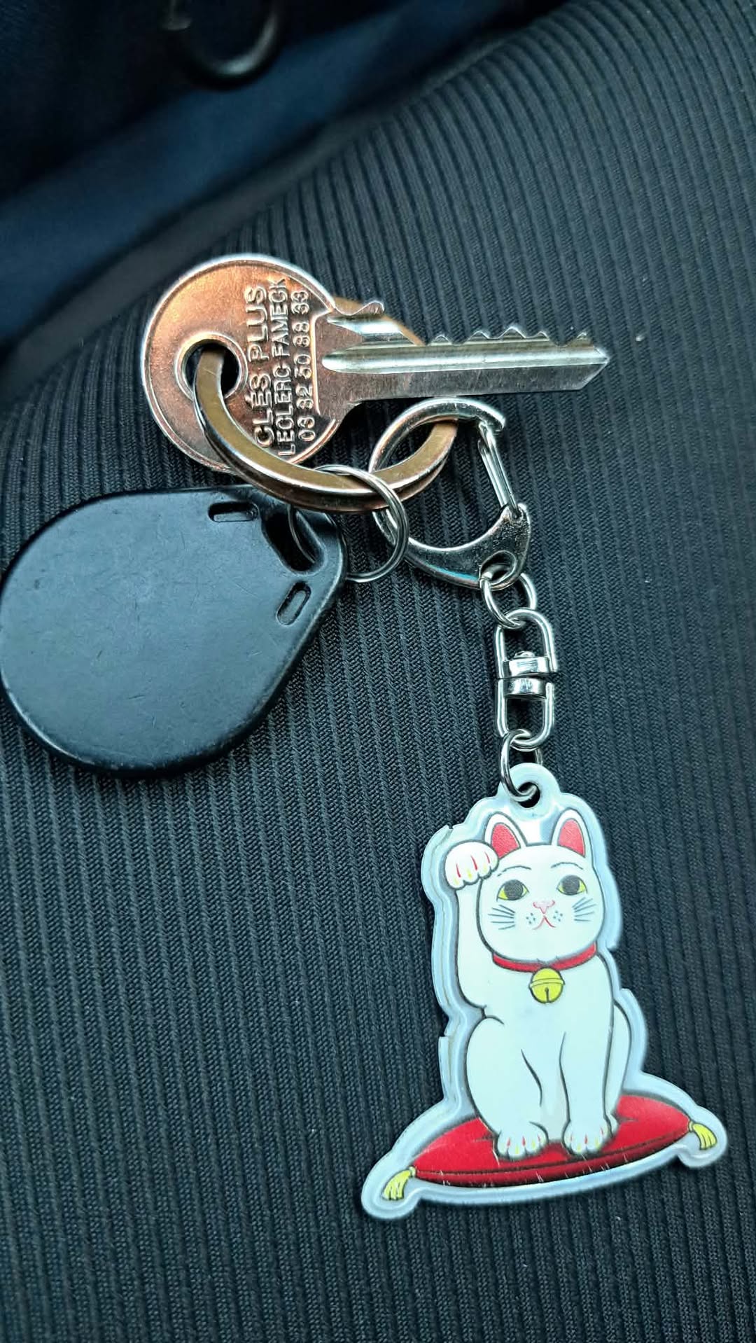 Found keys