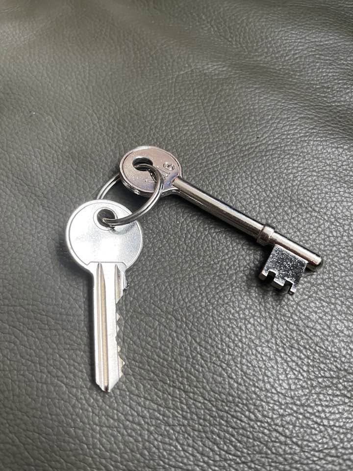 Found keys