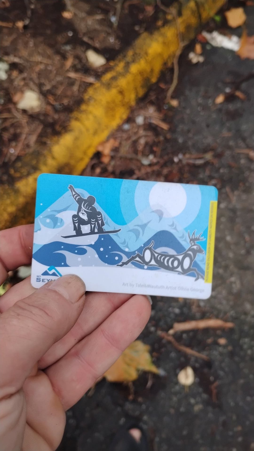 Found card