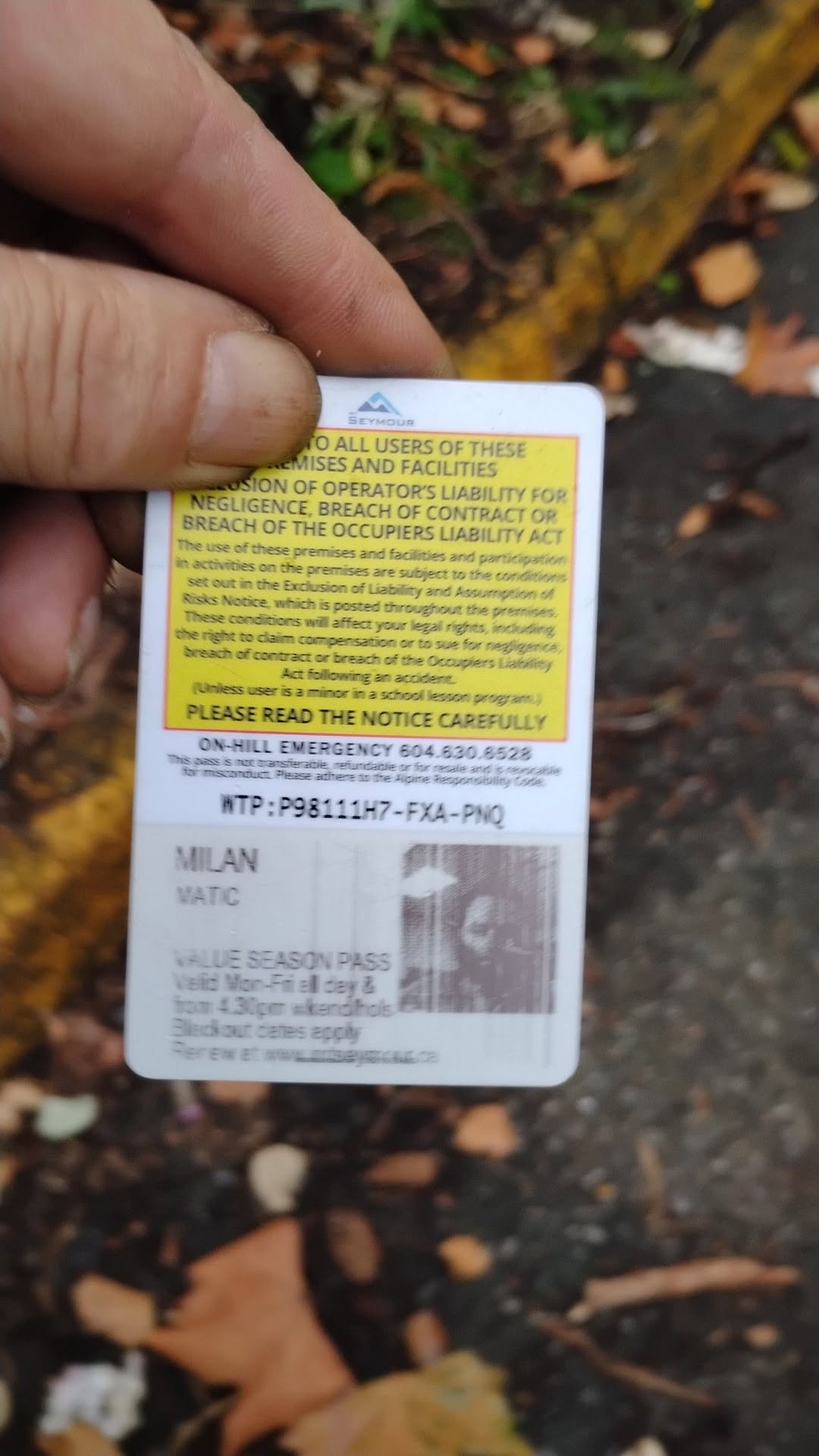 Found ID