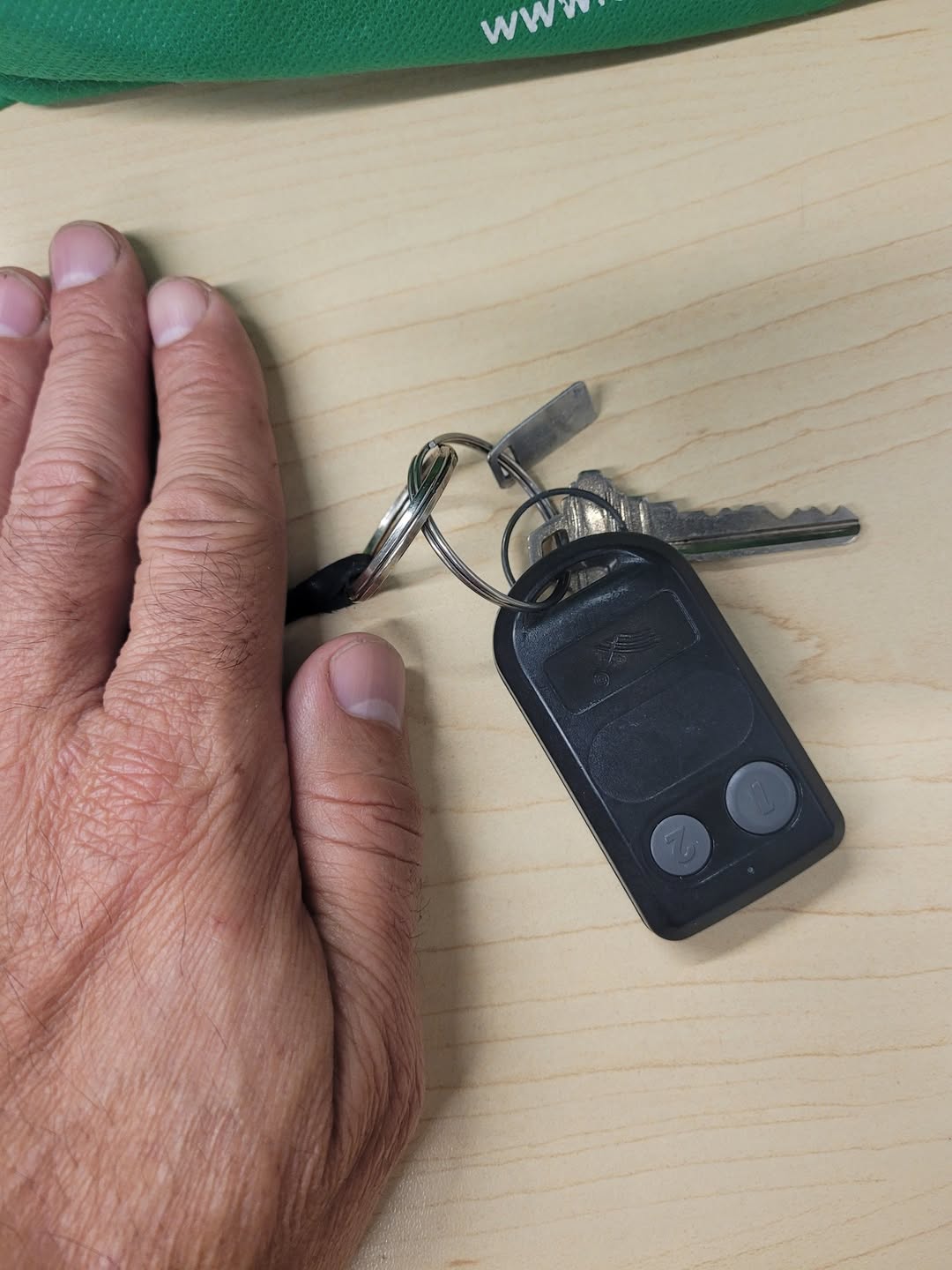 Found keys
