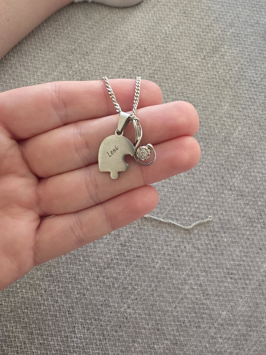 Found necklace
