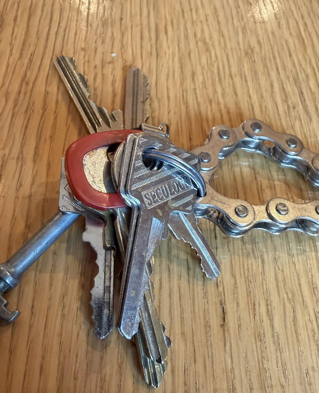 Found keys