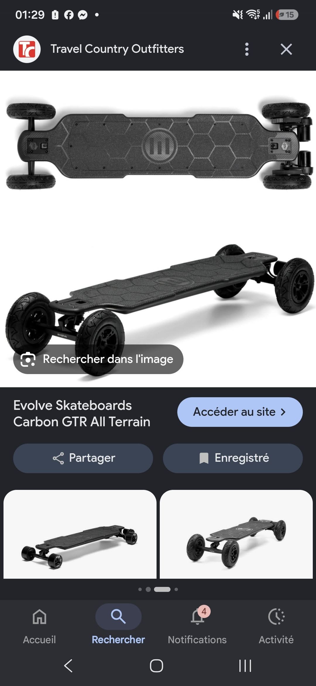 Lost skateboard