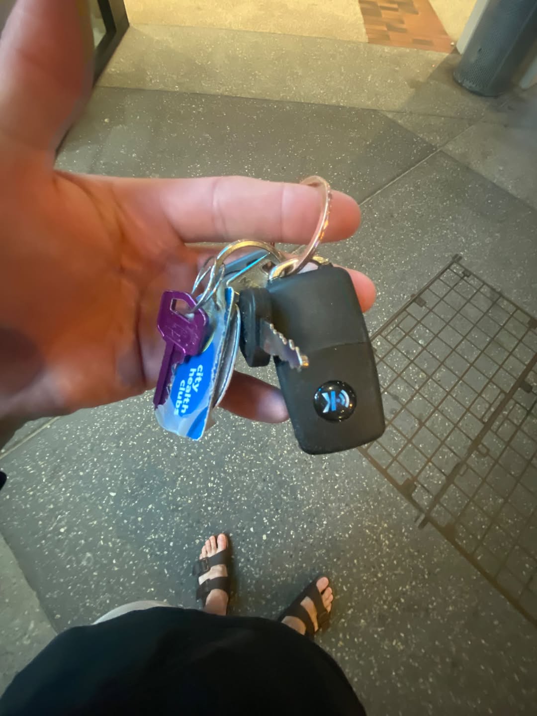 Found keys