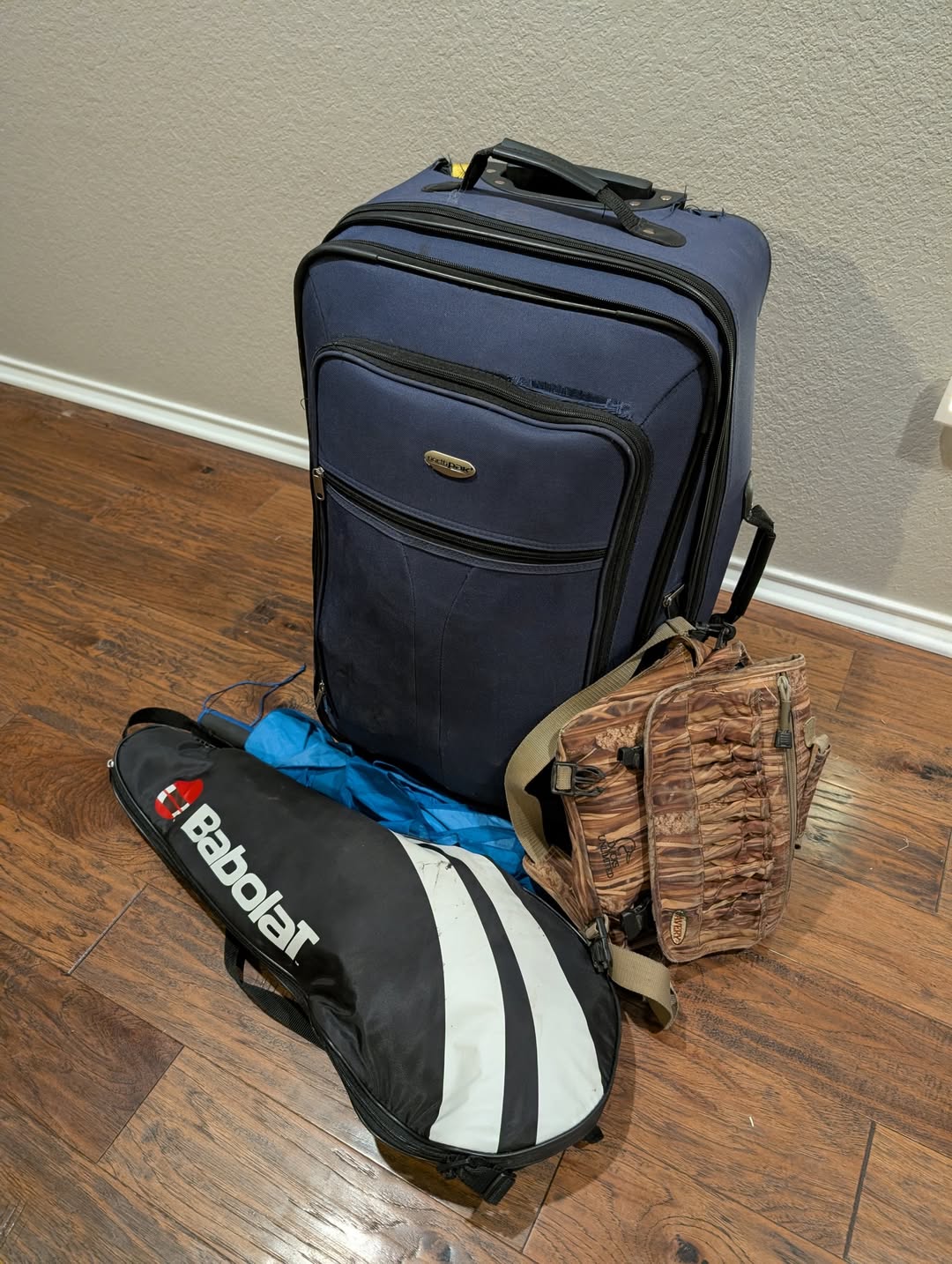 Found suitcase