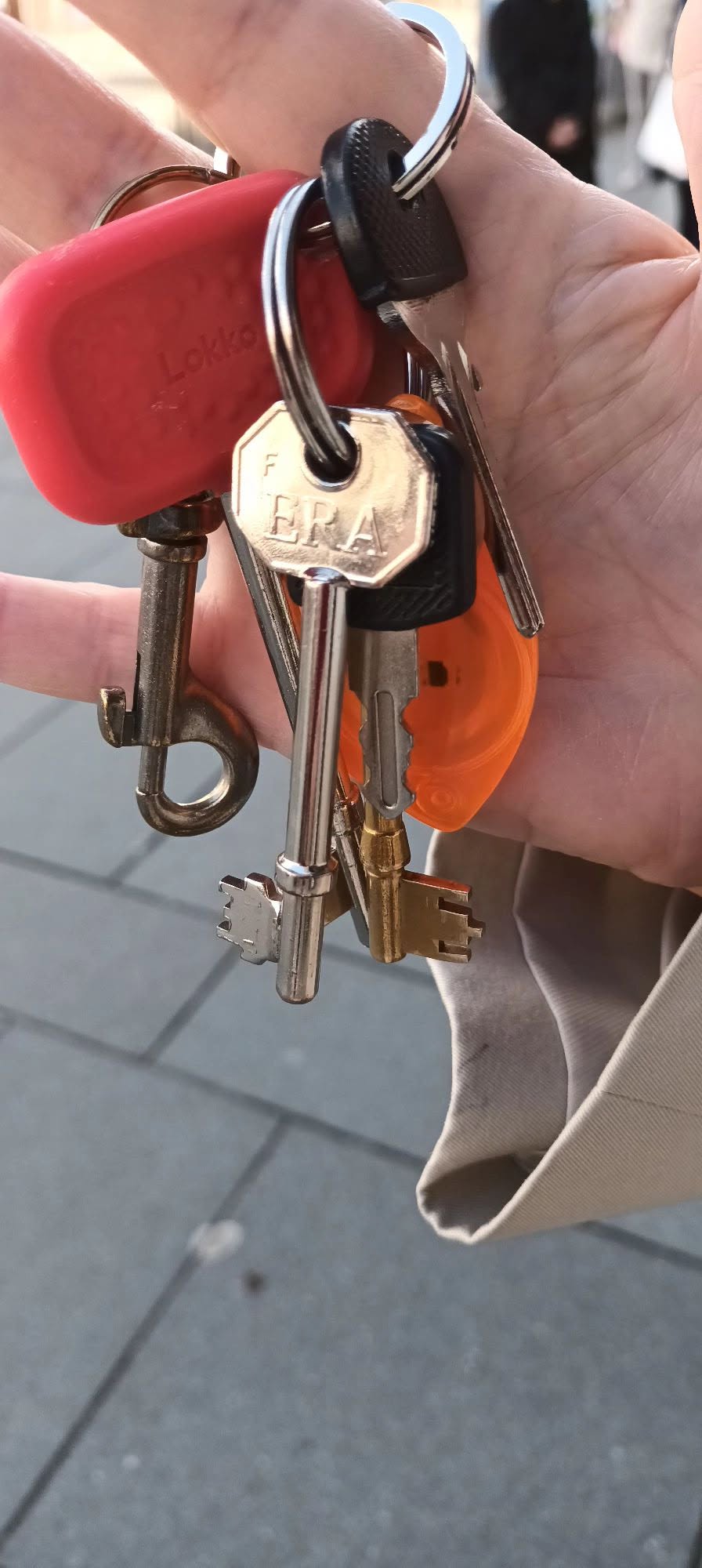 Found keys