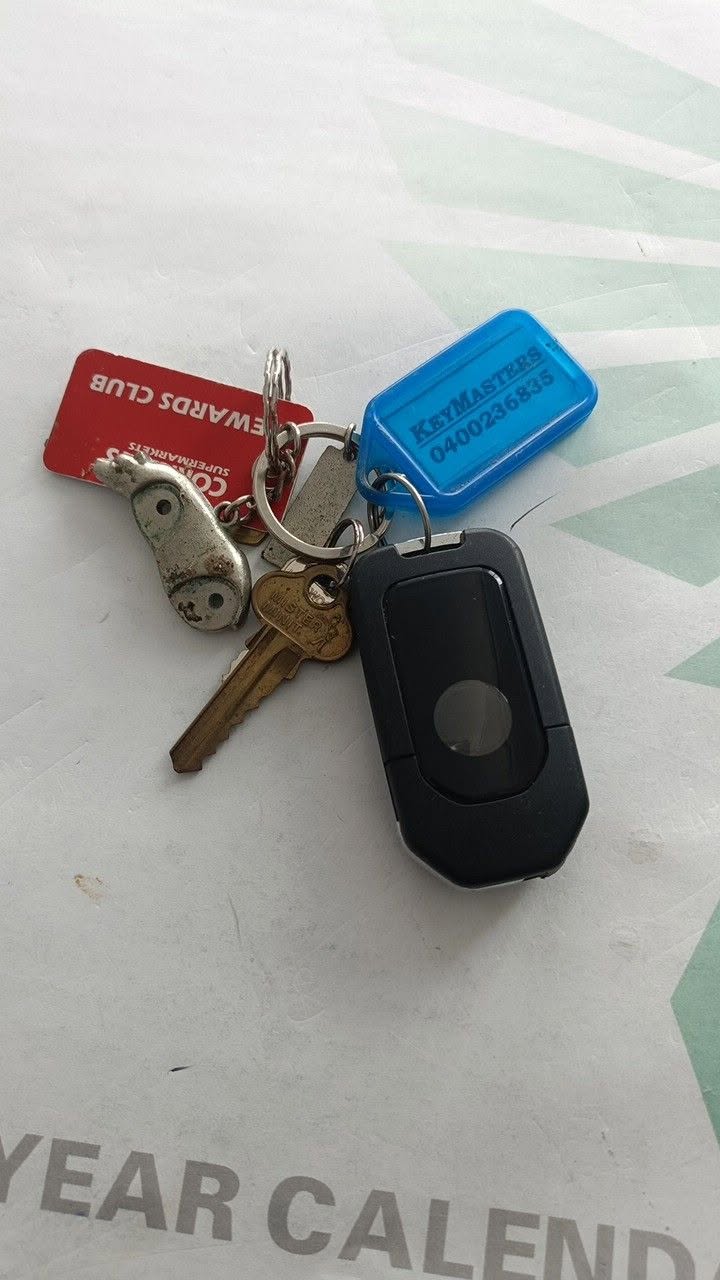 Found keys