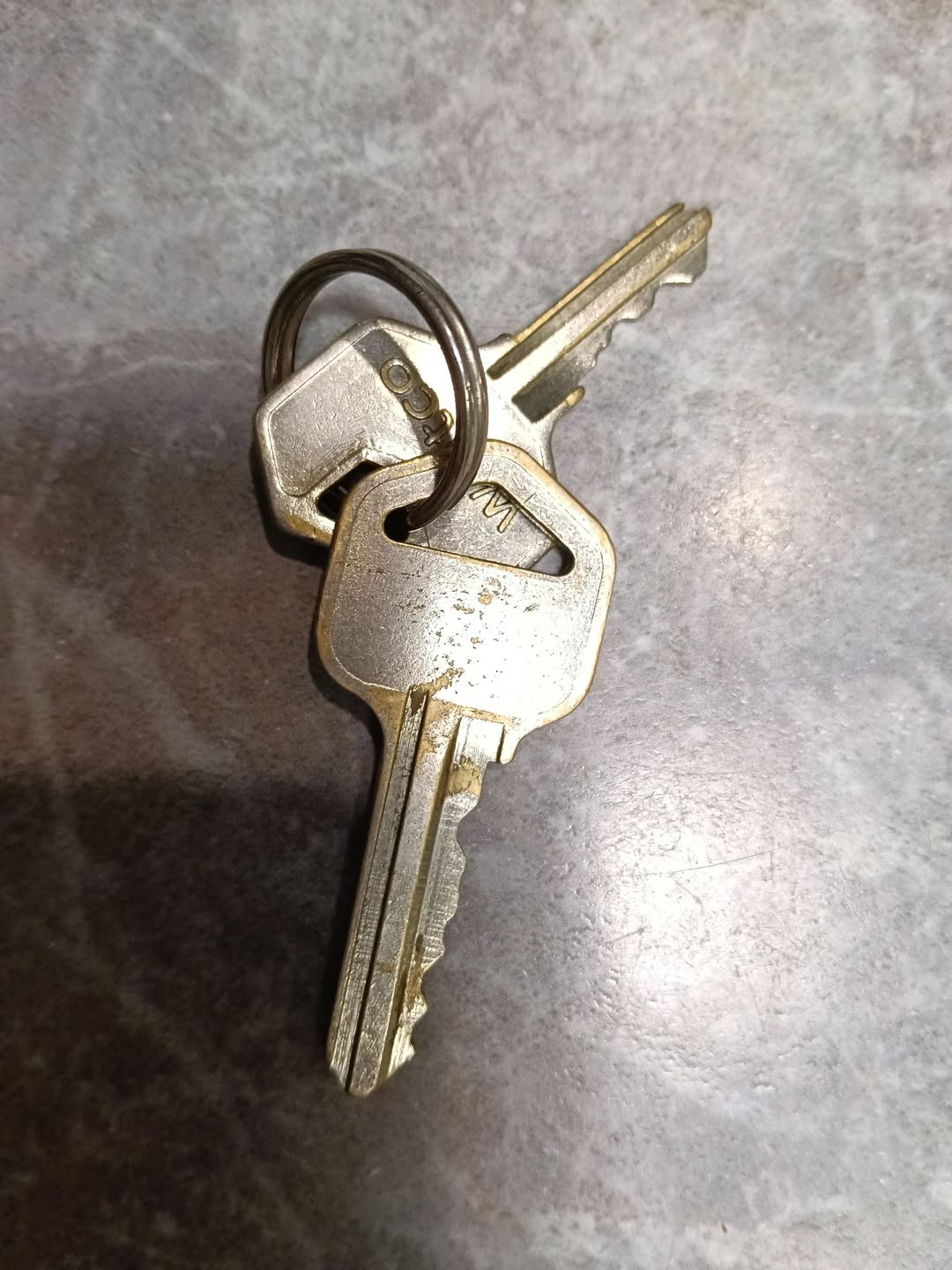 Found keys
