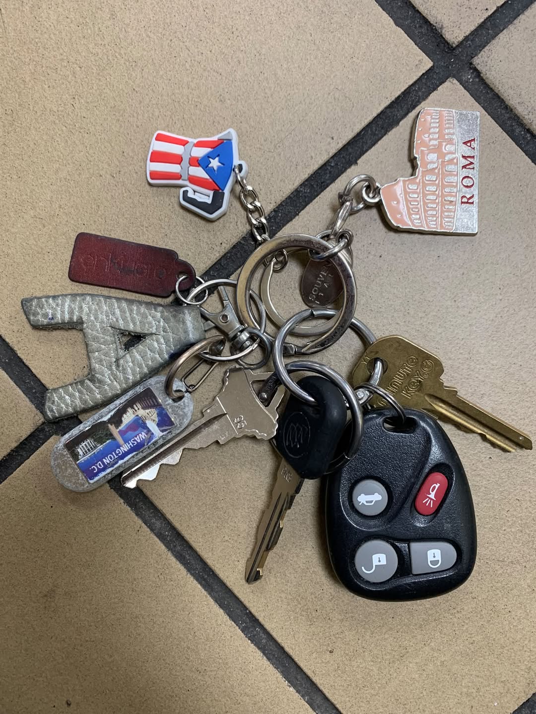 Found keys