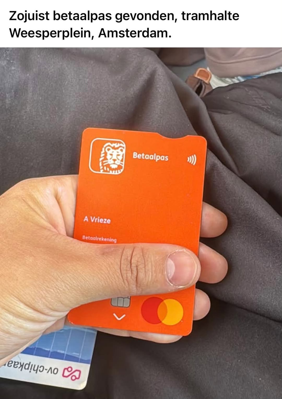 Found card