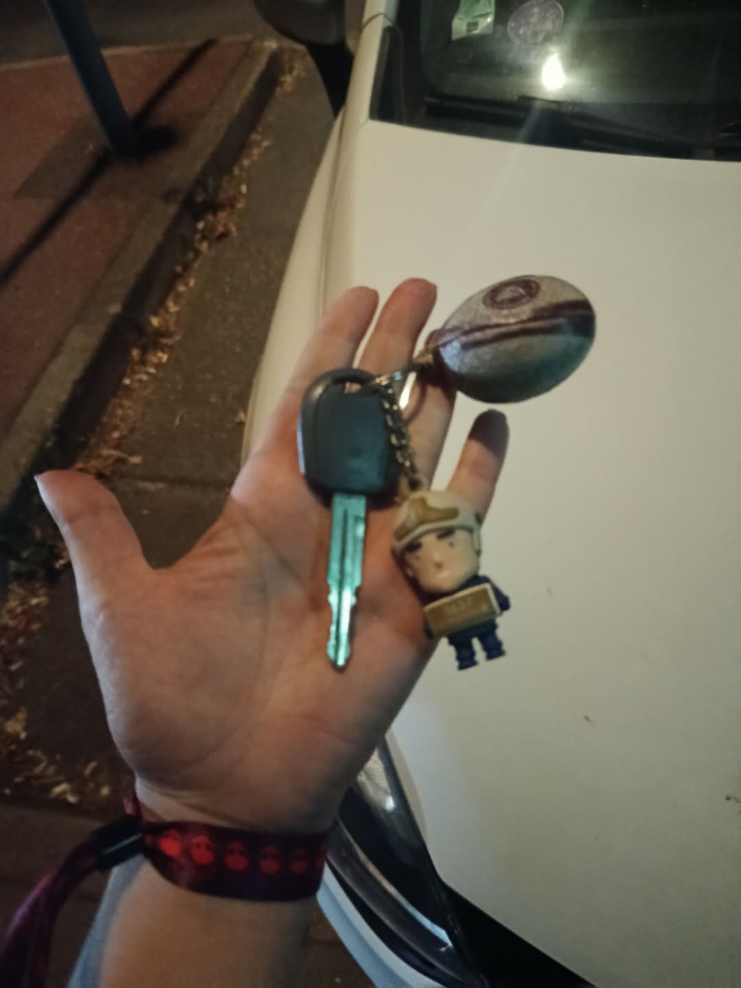 Found keys