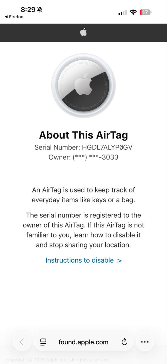 Found bag
