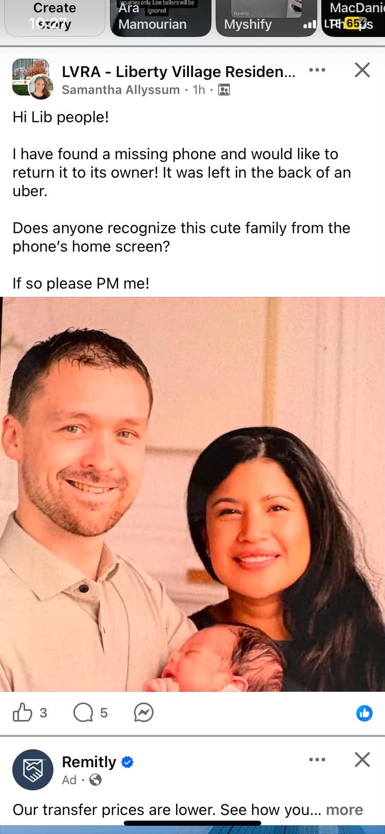 Found phone